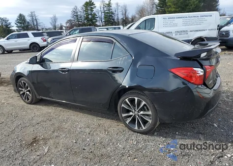 2017 Toyota Corolla L из США, поврежденный, VIN 2T1BURHE9HC900883